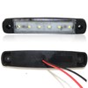 10 pcs 6 Smd Led Front White Clear Side Marker