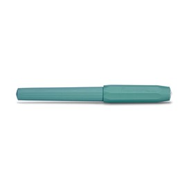Kaweco PERKEO Rollerball Pen Breezy Teal I Gel Pen with Refill for School I Beginner Roller with Ergonomic Grip for Comfortable Writing with Interchangeable Gel Refill 15.5 cm