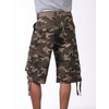 Pro Club Men's Cotton Twill Cargo Shorts with Belt, 56",