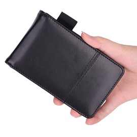 A7 NotePad PU Leather Notebook with Calculator,Handy Jotter Pocket Planner Lined Diary Writing Pad Small Shopping Memo Book for Office Conference Briefcase Business Home and Travel,30 sheets