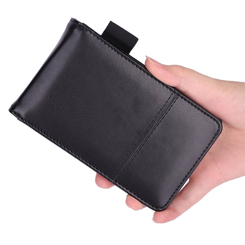 A7 NotePad PU Leather Notebook with Calculator,Handy Jotter Pocket Planner