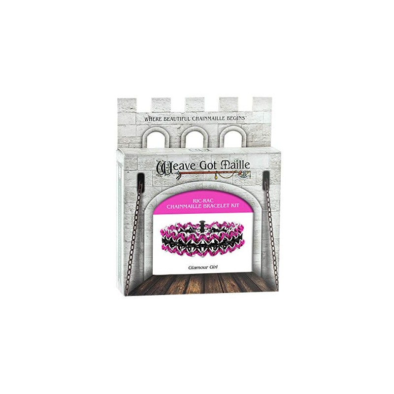 Glamour Girl RIC-Rac Chain Maille Bracelet Kit