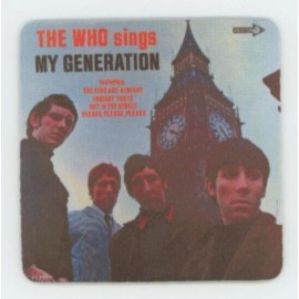 The Who - Classic Rock Record Album Cover  COASTER - My Generation