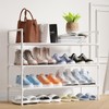 Sakugi Shoe Rack with Non-Woven Fabric - X-Large Shoe Organizer,
