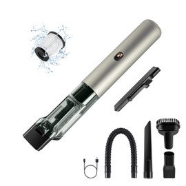 booborny Handheld Vacuum Cordless Rechargeable Portable 16000pa Strong Suction and High Power, Hand Vacuum Cordless with 10-20 Mins Long Runtime Lightweight Hand Vacuum for Car Pet Hair Home Office