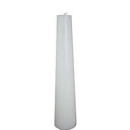 CB Church Supply Pillar Style Boxed 3 x 12-Inch Christ Candle by Will & Baumer, 1-Count, Plain - Conical