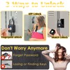 Pothunder Fingerprint Padlock, Smart Padlock, Locker Lock, Combination Lock, Fingerprint