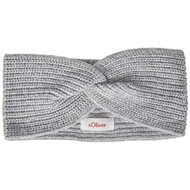 s.Oliver Accessories Women's Headband, Grey, One Size, gray, 1 pc. (pack of 1)