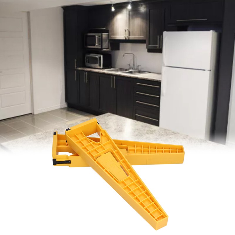 2Pcs Drawer Slide Jig ABS Cabinet Installation Aid Mounting Tool