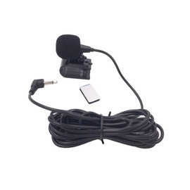 Operitacx Hands Answering Helmet Mic Motorbike Microphone 3.5mm Adapter Water-resistant Black