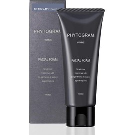  SIBOLEY Facial Foam Cleansing Men's 3.5 oz (100 g) (Men's Botanical Facial Cleansing Cream, Moisturizing Domestic Plants, Made in Japan, Phytogram)