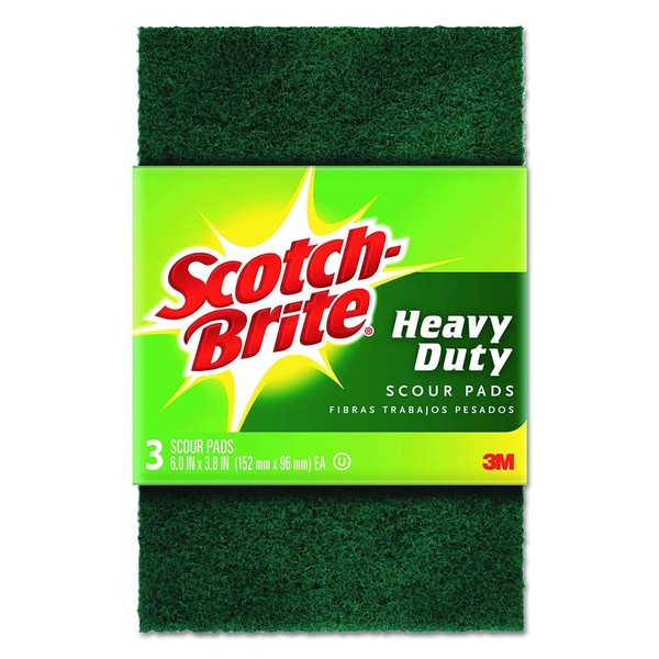 Scotch-Brite Heavy Duty Scour Pad, 6-Count (Pack of 4)