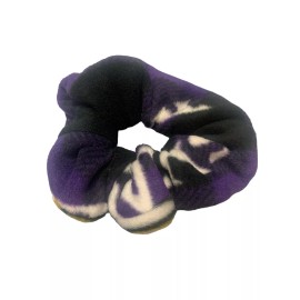 SHOPGALNY Baltimore Ravens Fleece HAIR ZIPPER SCRUNCHIE FUN GIFT IDEA, Game Day, Tech, GYM