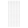 HARFINGTON 8PCS Upholstery Needle 10in Extra Long Stainless Steel Silver