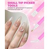 108Pcs Rhinestone Picker Tool Kit: 40Pcs Dual-Ended Handle, Bedazzling Tools