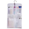 MISSLO Shower Caddy Organizer 5 Pockets Roll up Hanging Bathroom