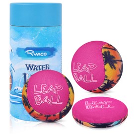 Ryaco Water Balls Jumping Ball - Pack of 3 Water Ball Bouncing Ball for Children and Adults - Water Toy Water Bouncing Ball for Pool and Sea - Water Ball Children Small Beach Ball Neoprene Ball