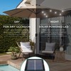 Best Choice Products 10ft Solar Polyester LED Lighted Patio Umbrella