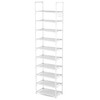 LANTEFUL LANTEFUL 10 Tiers Tall Shoe Rack 20-25 Pairs Boots