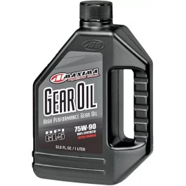 Maxima INSTOCK Maxima Racing Oil Full Synthetic Motorcycle Gear Oil 75W-90 Liter 44901