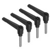 QUARKZMAN Set of 4 Clamping Lever Handles, M6 x 30