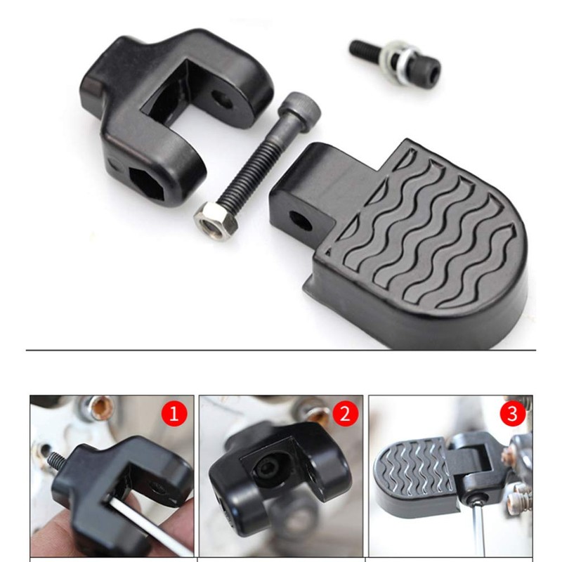 LIOOBO Bicycle Step Folding Bicycle Peg Hub Step Bicycle Folding