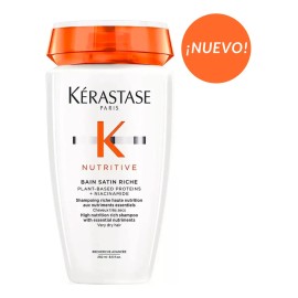 Shampoo Para Cabello Seco Kerastase Bain Satin Riche 250 Ml