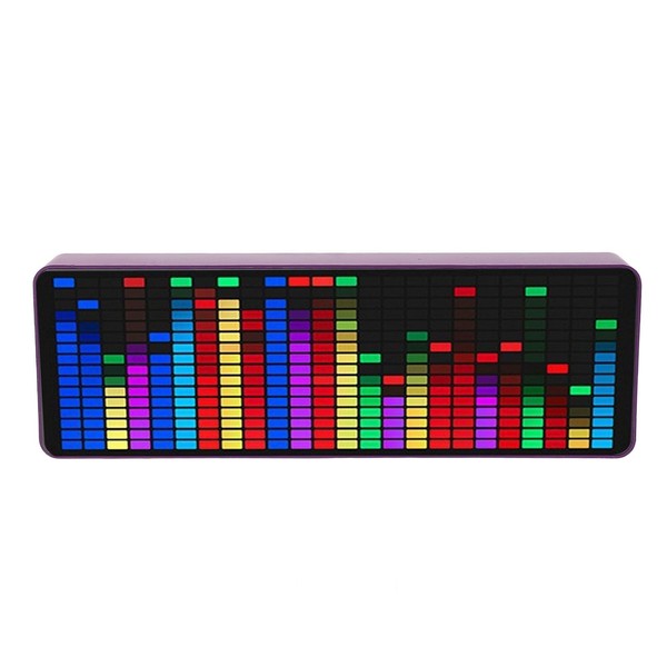 Bewinner 384 RGB LED Music Spectrum Display, Voice Sensor Pickup