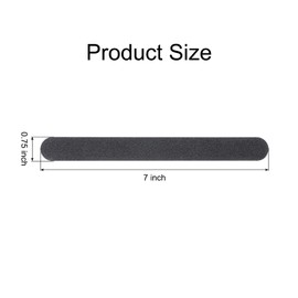 HARFINGTON 15pcs Sanding Sticks 100,180 Grit Match Sanding Sticks for Fine Detailing Sanding Tools Plastic Models Assorted Metal Wood Buffing, Black