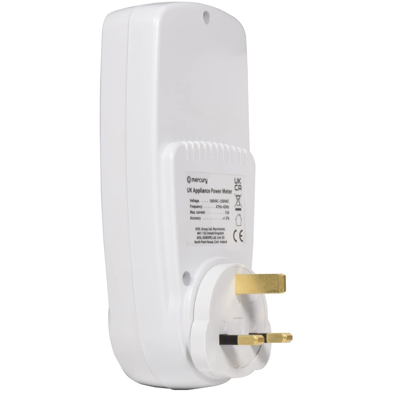 Mercury | UK Power Meter for Home Appliances | Monitor