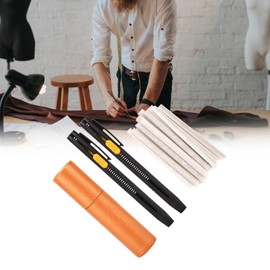 Tailors Chalk Pen, Tailors Chalk Pencil Tailors Pencil Marking Chalk Sew Chalk Markers Ergonomic Tailor Chalk Core Clear Drawing Line for Cotton Knit Suede