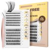 WINKGIGGLE Self Adhesive Eyelashes Kit, Pre Glued Press On Lashes