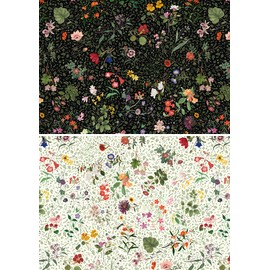 Caspari 8 Greeting Cards Notelets Blank & envelopes - English Country Garden