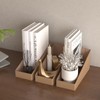 EXYGLO Cardboard Storage Bins 35 Pack, 12x4x4.5 Inch Cardboard Boxes,