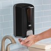 Commercial Foaming Soap Dispenser, Wall Mount, 40 fl. oz., Black,