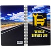 CardNoter Vehicle Maintenance Log with Pocketed Storage for Insurance Info,