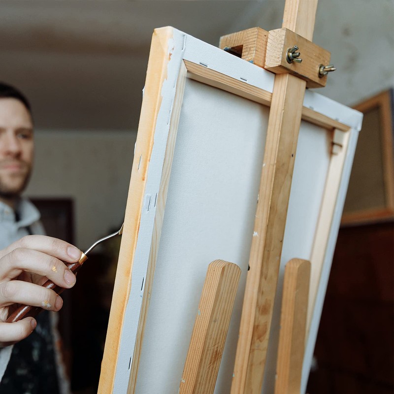 VICASKY Solid Wooden Canvas Frame Oil Painting Frame Set DIY