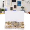 230PCS Photo Frame Hook Kit NonTrace Screw Nail for Wall