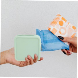Outanaya Feminine Sanitary Napkin Storage Bag Reusable Period Pad Pouch for Women Compact Discreet Organizer for Pads and Travel Friendly Design Ocean Green