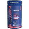 Birdman Premium Omega 3 a base de Algas (Ratio DHAEPA 41)  Frmula 100 Vegetal  Libre de Contaminantes y Aditivos  Cpsula Vegana  Suplemento...        