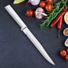 RADA Cutlery Serrated Slicer Knife (R138), 7" Stainless Steel Hollow