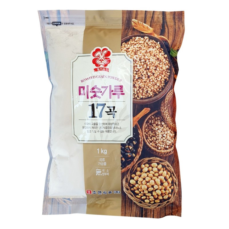 새마원 소연 17곡미숫가루 아침 식사대용 선식 곡물쉐이크, 1kg, 2개 Saemawon