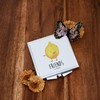 Mr. & Mrs. Panda Handtaschenspiegel quadratisch Beste Freunde Zitrone -