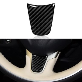 BRMYL Car Steering Wheel Decal for 2015-2023 Chrysler 300 / 300C / 300S / Limited/Touring Accessories Carbon Fiber Interior Stickers