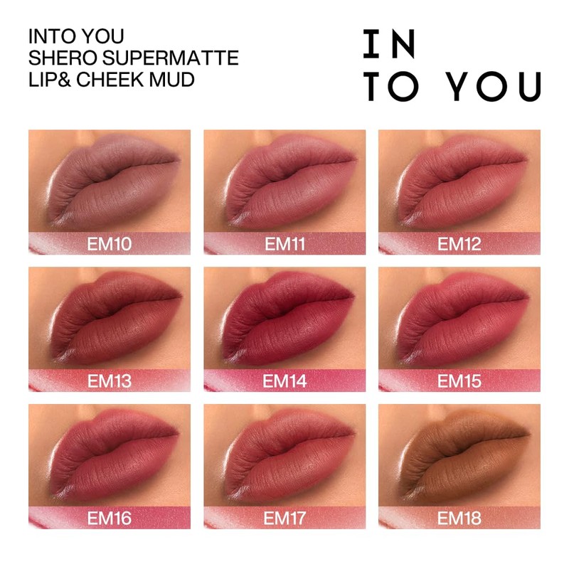 INTO YOU Liquid Matte Lipstick, Long-Lasting with Kiss-Proof, Intense Colour