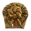 Hair Turbans for Women Fashion Hat Head Coverings Flower Knot