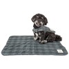 Touchdog ® 2-in-1 Windowpane Plaided Dog Jacket with Matching Reversible