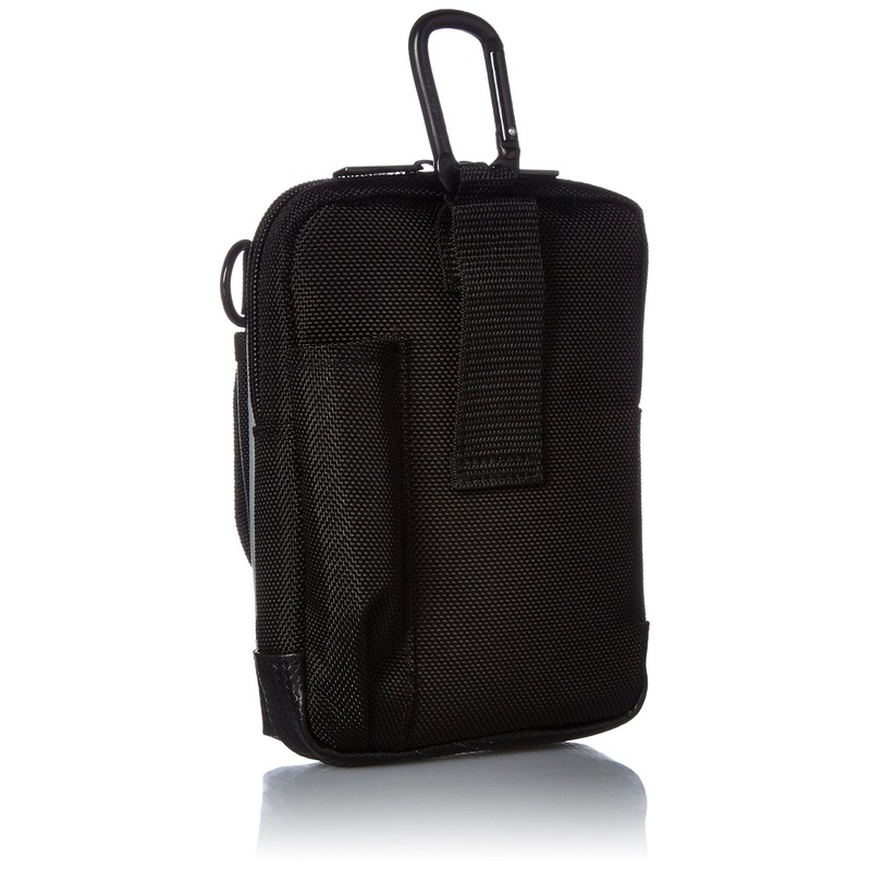 Bowken Club RF-104 Pouch, Small Case with Reflective Lines, Black