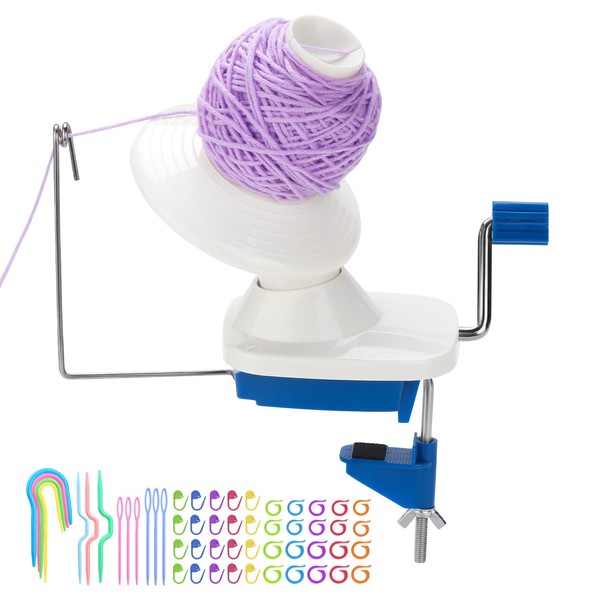 Yarn Ball Winder Ball Wool Winder Hand Operated Swift Yarn,