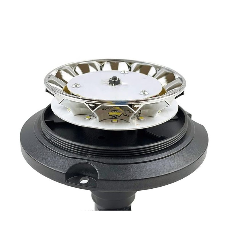 Hooma 12 V / 24 V Rotating Beacon Tractor Orange